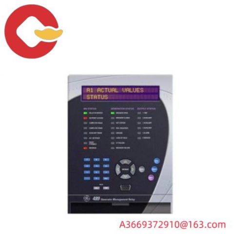 GE SR489-P5-HI-A20 - Advanced Generator Management Relay for Industrial Applications