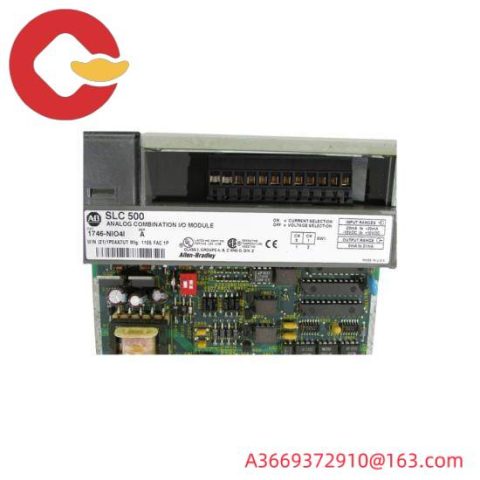 Allen-Bradley 1746-NIO4I Analog Combination Module, Advanced Industrial Automation Solutions