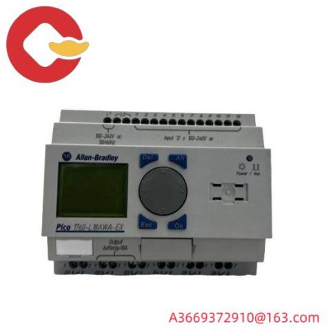 AB Control Systems 1760L18AWAEX Pico Controller with RTC, 18 I/O Expandable, AC Module