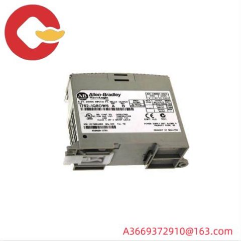 Allen-Bradley 1762-IQ80W6 Power Supply Module, High Efficiency Control Solutions