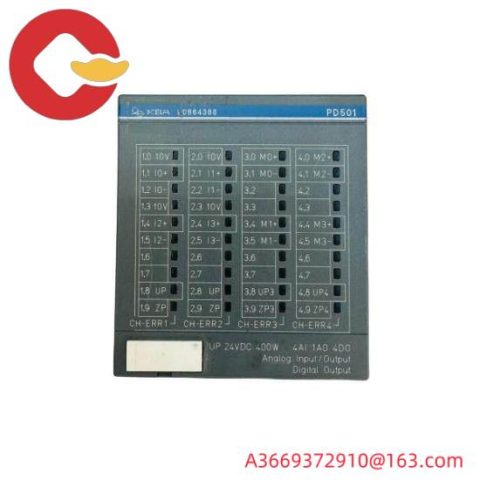 ABB 1SAP260100R3001 PD501-4CH Analog I/O Module, Precision Control for Industrial Automation