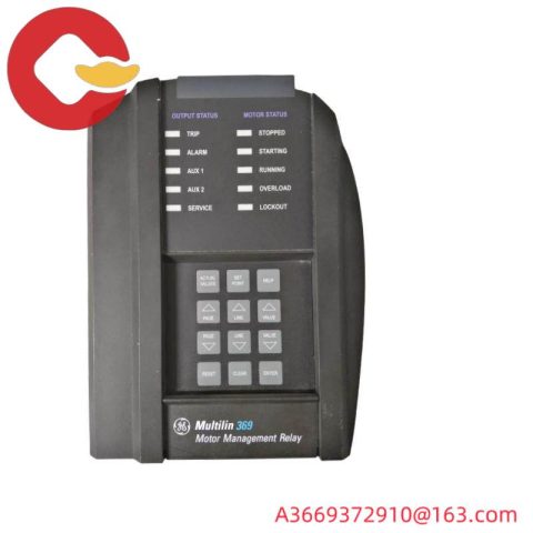 GE 369-HI-R-M-0-0 Motor Management Digital Relay - High-Performance Control for Medium-Sized Motors