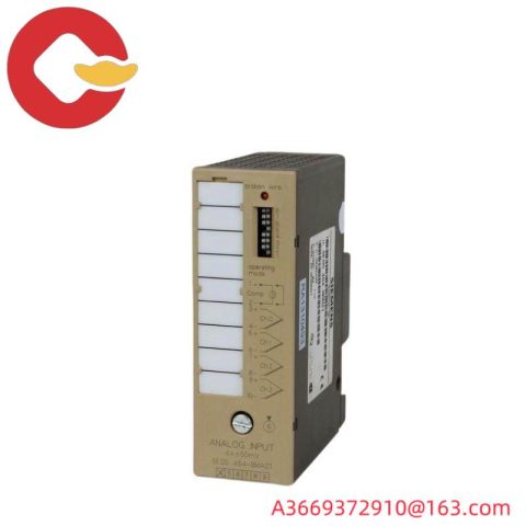 SIEMENS 6ES5464-8MA21 Analog Input Module: Precision Control in Industrial Automation