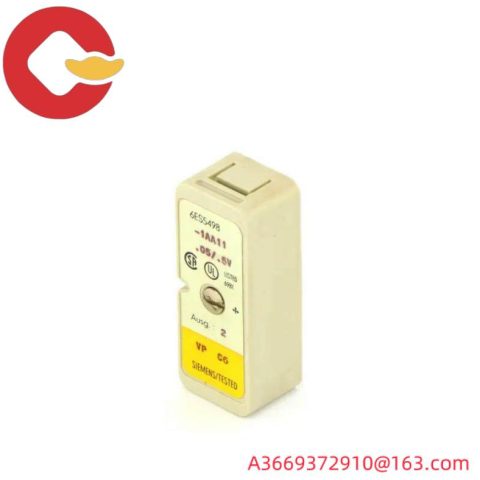 SIEMENS 6ES5498-1AA11 Analog Input SubModule for Industrial Control Systems