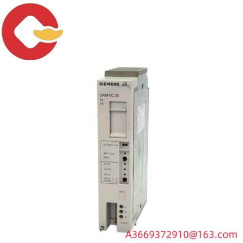 SIEMENS 6ES5951-7NB13 Power Supply - High-Performance Modular Unit for Industrial Automation