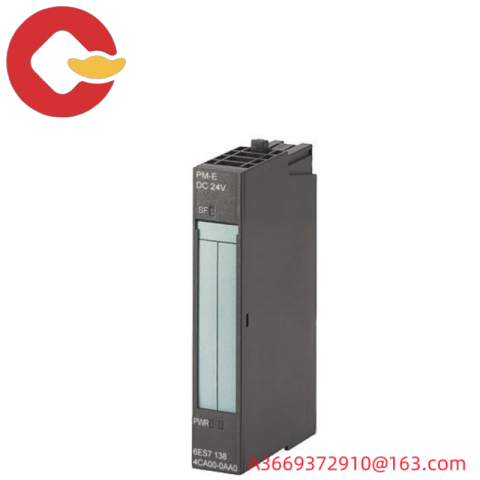 SIEMENS 6ES7138-4CA50-0AB0 Power Modules, Compact, High-Performance, ProfiSafe