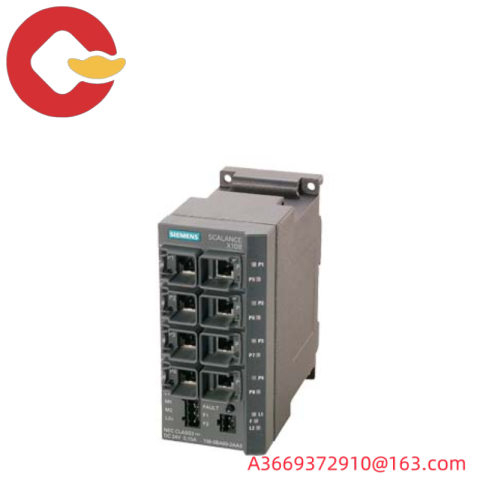 SIEMENS SCALANCE X224 Managed IE Switch, Redundant Power Supply, 24x 10/100 Mbit/s