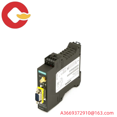 SIEMENS 6NH9720-3AA00: GSM/GPRS Mobile Radio Modem, Combining Reliability & Efficiency for Industrial Control Systems