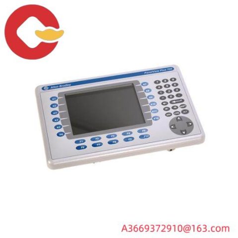 Allen-Bradley 2711P-K7C4D1 PanelView Plus 6 Keypad Operator Interface, 6.5 Inch, Color, 24VDC, RS-232, Ethernet, 512MB RAM