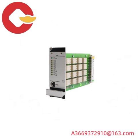 EMERSON A6740/10 - 16 Channel Output Relay Module, Advanced Industrial Control Solutions