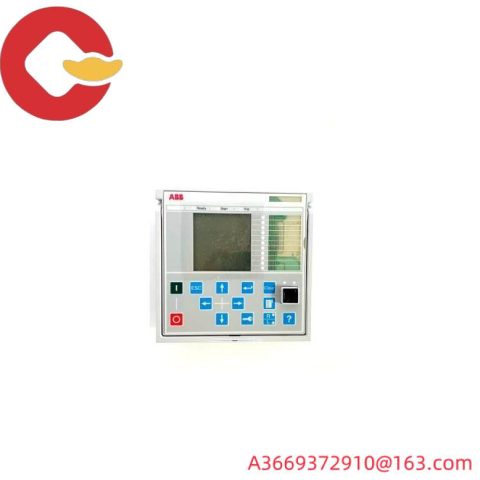 ABB DIS0012 LHMI LARGE IEC ALUMINIUM FRONT - Advanced HMI Solution for Industrial Applications