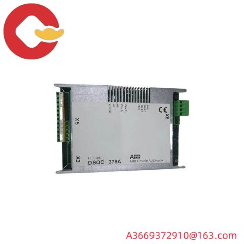 ABB DSQC378B 3HNE00421-1 Robot Module: Precision Automation in Robotic Applications