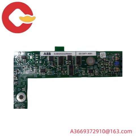 ABB GDD471A001 - High-Performance Industrial Controller Module