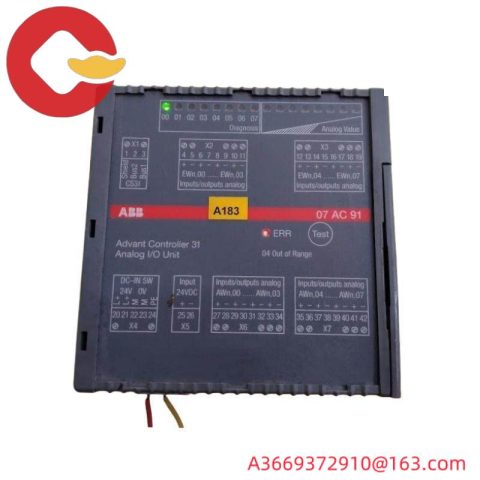 ABB GKWE857900R1210 - Industrial Control System, Advanced Automation Solution