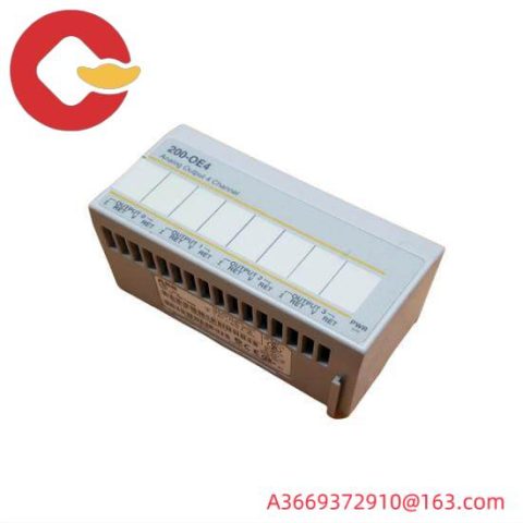 ABB S200-OE4 Analog Output Module for Precision Control, 4 Channel