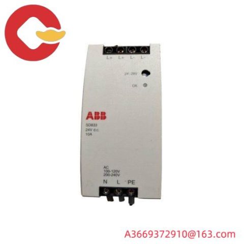 ABB SD833 Module DCS for Industrial Control Systems