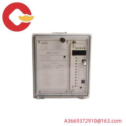 ABB SPAJ142C RS611006-AA Overcurrent and Earth Fault Relay, Advanced Protection System for Industrial Automation