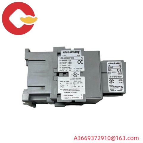 Allen Bradley 100-C30E*00 CONTACTOR RELAY - Control Solutions for Industrial Applications