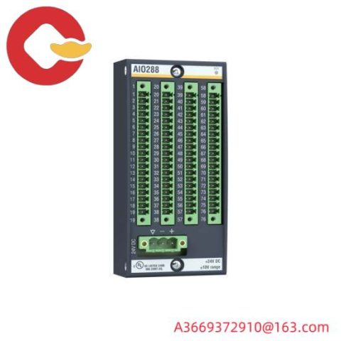 Bachmann PLC AIO288: Advanced Analog I/O Module
