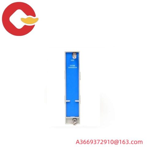 Bently Nevada 128275-01E: Future Expansion Faceplate for Enhanced Automation Solutions