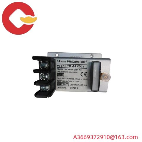 Bently Nevada 81725-02 Proximity Sensor, Precision Engineering for Industrial Control Systems