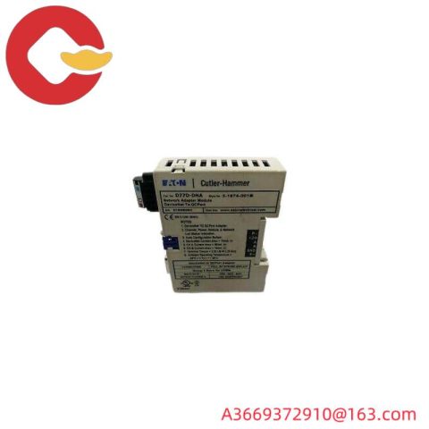 Cutler-Hammer Eaton D77D-DNA Adapter Module, Industrial Control Electronics