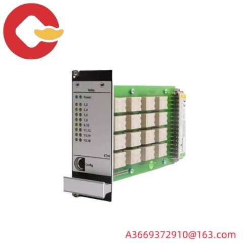 Emerson A6740-10: 16-Channel Output Relay Module, Industrial Automation Innovation