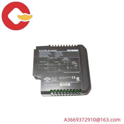 Emerson KJ3001X1-BB1 12P0550X132 VE4001S2T2 Contact Card - Industrial Automation Module