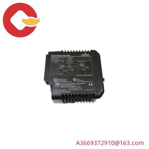 EMERSON KJ3102X1-BE1 | 12P2703X052 | HART 8 Channel Module