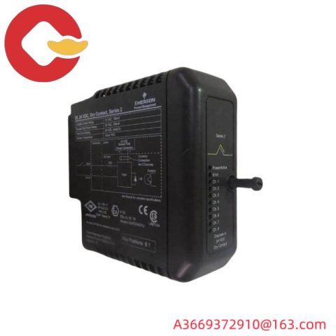 Emerson KJ3201X1-BA1 | 8-Channel DI Module | PLC | DeltaV Series