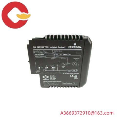 Emerson KJ3209X1-BA1, 12P3905X012, VE4002S2T1B1: Industrial Control Module