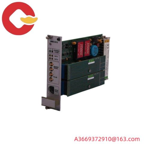 Emerson MMS6312 Dual Channel Rotational Speed Monitor - Precision Control for Industrial Applications