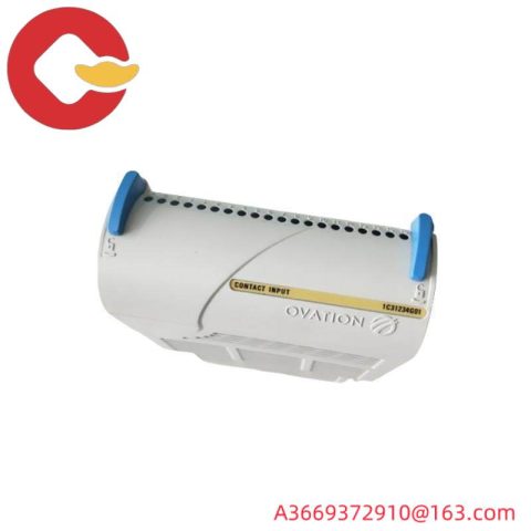 Emerson Ovation 1C31233G04: Sequence of Events Card