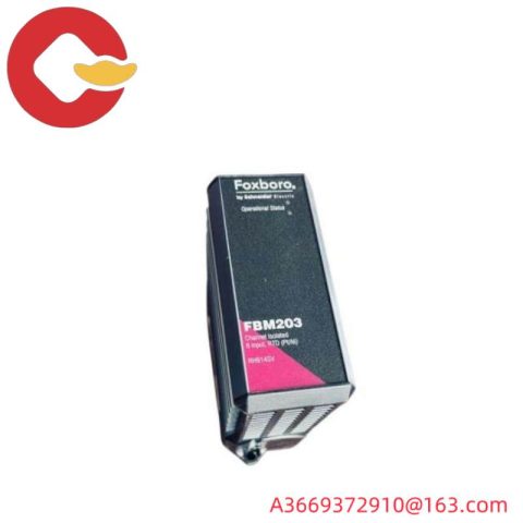 Foxboro FBM203 RH914SV - Channel Isolated 8 Input RTD Module