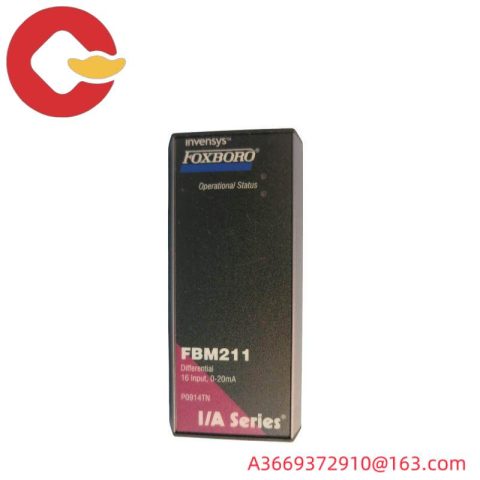 FOXBORO FBM211: Industrial Control Module for Precision Applications