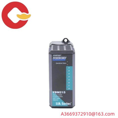 FOXBORO FBM215 P0917TQ - High-Performance Control Module for Industrial Automation