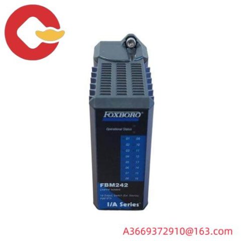 FOXBORO FBM242 P0916TA SF04071180: High-Performance Output Interface Module for Industrial Control Systems