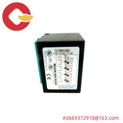 GE IC670MDL640: High-Performance Digital Output Module for Advanced Control Systems