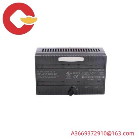 GE Fanuc IC200ALG326 Analog Output Module: Industrial Automation Excellence