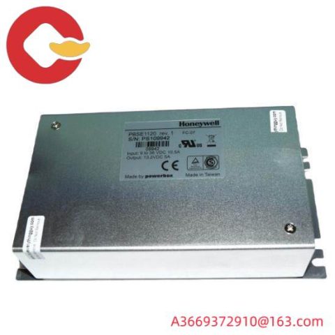 Honeywell PBSE1196/PBSE1120 Power Supply Model: Reliable Industrial Control Solutions