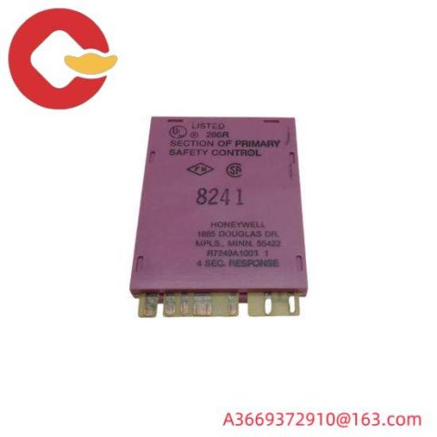 Honeywell R7249A 1003 - Ultra-Violet Flame Amplifier Module, Designed for Advanced Industrial Controls