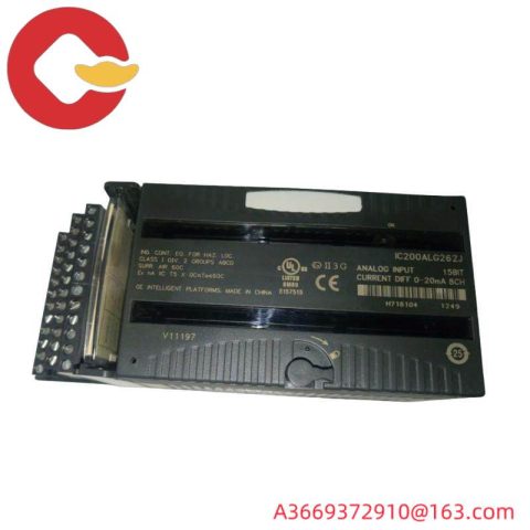 GE IC200ALG262: Advanced Analog Input Module for Industrial Automation