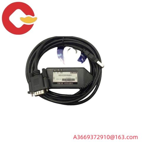 GE IC200CBL001: Professional Communications Programming Serial Cable, Optimized for Industrial Control Applications