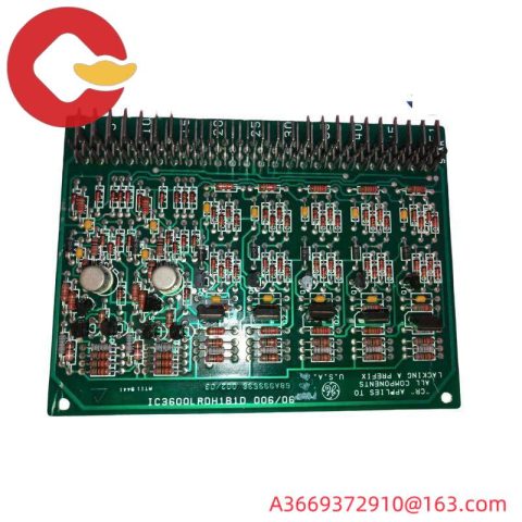 GE FANUC IC3600LRDH1B1D Relay Driver Card for Mark I/II Series