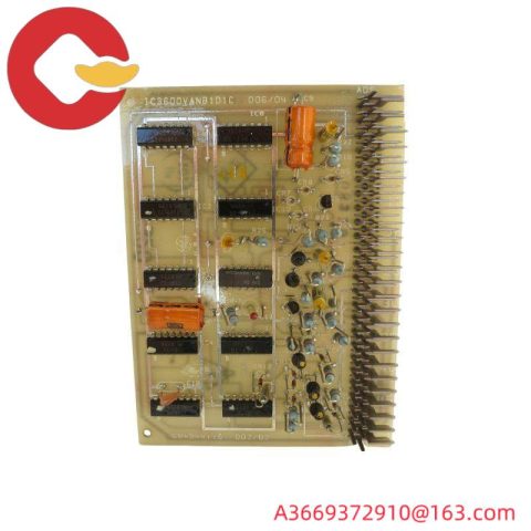 GE IC3600VANB1D1C Control PLC Annunciator Board