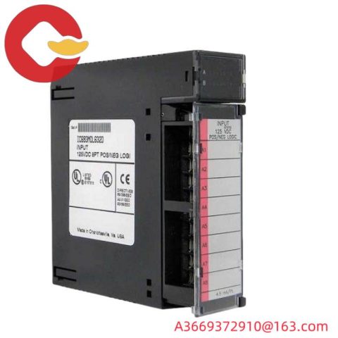 GE IC693MDL632: Advanced Analog Input Module, General Electric