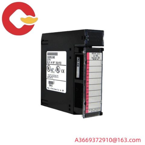 GE IC693MDL930: 4-Amp Isolated Relay Module for Advanced Control Applications