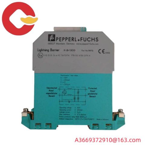 Pepperl Fuchs K-LB-1.30G Surge Protection Barrier: Advanced ESD Protection for Industrial Control Systems