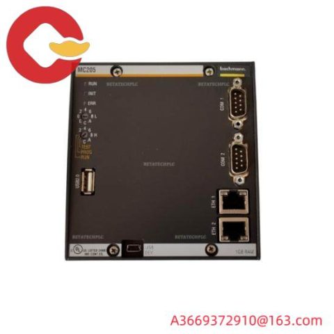 Bachmann MC205 Processor Module, High-Performance Control Solutions