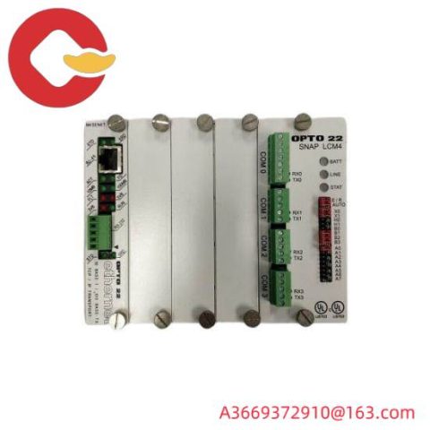 Opto 22 SNAP-LCM4 M4SENET-100 Ethernet Card Controller, Industrial Automation Solutions